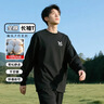 adidas休闲加绒加厚连帽卫衣套头衫男装秋冬阿迪达斯官方轻运动   黑色   L 实拍图