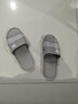 乐拖拖鞋男2025四季款浴室防滑排水软底情侣居家凉拖鞋 浅灰44-45 实拍图