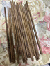 京东京造 筷子 家用食品接触级餐具实木防滑鸡翅木原木【无漆无蜡】10双装 实拍图