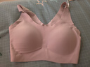 ubras【虞书欣同款】小奶皮云朵隐形无尺码内衣女粉底液文胸透气无痕 【小奶皮】兰花烟色 均码 背心款100-130斤/A-C杯 实拍图