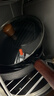 阎铁匠章丘平底锅煎锅无涂层家用铁锅烤肉煎锅牛排锅煎蛋锅老式熟铁24cm 实拍图