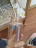 舒婴防胀气重力球吸管奶瓶婴儿ppsu大宝宝喝水学饮杯宽口径配件 PPSU300ML重力球配吸管嘴（10月+） 实拍图