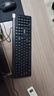 联想（Lenovo）KM210键盘鼠标套装 有线键鼠套装 全尺寸商务办公  笔记本电脑键盘台式机一体机 黑色 实拍图