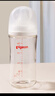 贝亲（Pigeon）玻璃奶瓶宽口径防胀气240ml M号奶嘴 3月+ AA187  实拍图