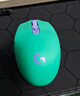 罗技（G）G304 LIGHTSPEED无线鼠标 游戏鼠标 轻质便携 鼠标宏 绝地求生FPS英雄联盟吃鸡 生日礼物 绿色 实拍图