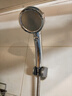 海立增压淋浴喷头高压洗澡浴霸手持莲蓬头2米软管铬色两件套09912-2 实拍图