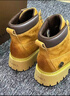 骆驼（CAMEL）【山丘2.0】大黄靴女户外马丁靴 L24W469610 土黄 38 实拍图