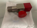 潜水艇（Submarine）F3012-11黄铜加厚三角阀八字阀陶瓷阀芯红蓝标国标4分6冷+5热11只 实拍图