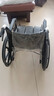 衡互邦 轮椅折叠老人坐便椅 轻便轮椅带坐便轮椅车 残疾人手推车 升级耐磨轮-黑色皮革款SYIV90 实拍图