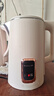志高（CHIGO）烧水壶1.8L电热水壶保温一体全自动恒温电热水壶家用热水壶自动断电双层防烫TH185B-01B 实拍图