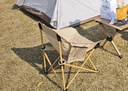 原始人（The Primitive）户外折叠椅露营椅子躺椅便携折叠月亮椅小凳子折叠凳钓鱼凳 经典款卡其【绷带加固】 实拍图