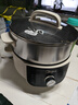 美的（Midea）电蒸锅 电煮锅电火锅电炒锅多功能锅炖蒸煮一体家用电锅蒸蛋器14.5升大容量多用途锅ZGE2866 实拍图