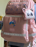 美旅箱包女孩放心书包1-6年级小学生双肩包儿童抗菌减负背包大容量NG3 实拍图
