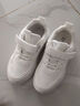 哈比熊（HOBIBEAR）童鞋春秋儿童运动鞋小白鞋男童鞋革面休闲女童鞋GS7593 白色34码 实拍图