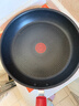 特福（Tefal）平底锅家用牛排不粘煎锅少油烟有钛煎饼锅电磁炉燃气灶通用28cm 实拍图