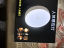 2025新款人体感应灯夜间自动亮灯宿舍家用床头智能声控充电小夜灯 暖光感应充电款+开关 升级Type-C 实拍图