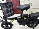 普莱德新国标折叠电动自行车 超长续航电动车 铝合金代驾车 锂电池助力男女通用成人电瓶车 代步电单车 豪华版-汽车电芯10A-纯电续航20-30km 实拍图