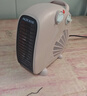 奥克斯（AUX）暖风机取暖器办公室电暖气家用节能台式电暖器热风机200A2 香槟色-双温控【过热保护+智能恒温】 实拍图