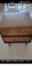 大海边实木床头柜北欧简约现代储物柜2025原木风家用卧室客厅床边收纳柜 胡桃色【橡胶木+整装发货】 【终身质保】宽45*深40*高50CM 实拍图