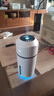 一粒车载加湿器 汽车加湿器香薰雾化车内净化空气一体喷雾空气净化器 白色【充电款/七彩夜灯】 实拍图
