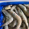 PHUKEY SEA生冷冻南美白对虾 海鲜水产 净重3斤 盒装 （41-50只/KG） 实拍图