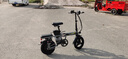 普莱德新国标折叠电动自行车 超长续航电动车 铝合金代驾车 锂电池助力男女通用成人电瓶车 代步电单车 旗舰-12减震-进囗级40A-纯电续航约120km 实拍图