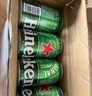 喜力啤酒500ml*21听大罐听装 Heineken（经典18听+星银3听）京东自营 实拍图