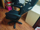 锦汐 电脑椅家用办公椅子靠背人体工学椅学习转椅老板座椅游戏电竞椅 【可后躺】黑框黑网 实拍图