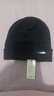 CACUSS羊毛毛线帽男士双层加绒加厚保暖护耳帽翻边冬季针织帽子男Z0079 黑色 实拍图