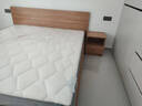 全友家居北欧原木风主卧室双人大床1.8米2米现代简约板式家用大床家具 实拍图