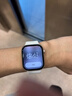 Apple/苹果 Watch Series 10 智能手表GPS款42毫米玫瑰金色铝金属表壳淡桃粉色运动型表带S/M MX1R3CH/B 实拍图