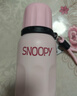 SNOOPY保温杯316不锈钢大容量男女小学生上学专用耐摔便携吸管儿童水杯 实拍图