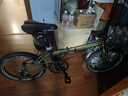 大行（DAHON）经典P8折叠自行车成人20英寸8速男女式通勤运动单车KBC083 消光绿【经典版】 实拍图