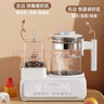 美菱（MeiLing）恒温水壶婴儿二合一温奶器恒温壶家用宝宝暖奶器多功能恒温调奶器 7合1+双瓶暖奶+ 1500ml 【白色】 实拍图