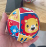 费雪（Fisher-Price）儿童玩具球宝宝小皮球拍拍球38cm(黄色含打气筒)生日礼物礼品 实拍图