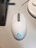 罗技（G）G102 有线游戏鼠标 白色 RGB灯效 吃鸡鼠标 绝地求生 轻量化设计 G102第二代 实拍图