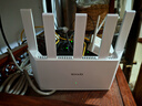 Tenda腾达路由器【千兆WiFi6+穿墙王】无线AX3000信号增强家用放大器Mesh国家补贴金榜一名云霄白立式 实拍图