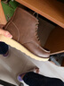 马登工装男鞋经典875工装靴阿美咔叽疯马皮中帮马丁靴增高厚底皮鞋子 蜜蜡色 （尺码偏大，可参考推荐脚长选择） 41 实拍图