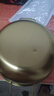 【韩剧同款】加厚不锈钢干锅海鲜锅火锅金色平底浅锅双耳锅泡面锅 豪华升级款24cm【金色】双柄汤锅 实拍图
