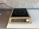 德玛仕（DEMASHI）商用电磁炉大功率3500w大电磁炉炒菜电池炉电磁灶大锅灶炒菜电炒炉火锅【全铜线圈】 不锈钢款【3500W旋钮】TT-3500AX 实拍图