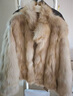 MSBEAST野兽小姐 saga皇冠狐狸毛 莼工晕染立领廓形皮草外套女丨朦胧妙想 晕染月光棕 M 实拍图