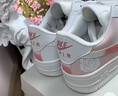 莆田AF1椰奶色男女同款增高休闲鞋 空低玫瑰之名 45 实拍图