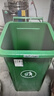 科力邦（Kelibang) 240L户外垃圾桶 大号加厚商用塑料环卫垃圾桶带盖轮工业小区物业翻盖果皮箱 蓝色 单个 实拍图
