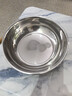 【不锈钢】和面盆厨房烘焙家用火锅盆洗菜打蛋汤锅盆醒面盆料理盆 32cm【热卖款】不锈钢 和面盆 实拍图