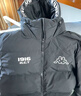 卡帕（Kappa）背靠背羽绒服2025新款男秋冬季防寒服K0E72YY01D 黑色-990 M 实拍图