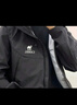 骆驼（CAMEL）三防冲锋衣户外登山服防风防水防污三合一运动外套 AD12263514X抓绒内胆幻影黑男女 S 实拍图