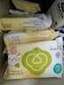 全棉时代 婴儿湿巾宝宝湿纸巾100%纯棉可入口湿巾便携装成人可用20抽*10包 实拍图