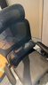 星奇堡人体工学椅电脑椅家用舒适靠背宿舍电竞椅子男办公椅座椅子 黑框黑网乳胶+头枕 【悬浮腰枕】 实拍图