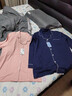 京东京造【10A抑菌】A类一等品50支纯棉睡衣女睡衣秋冬情侣家居服浅粉L 实拍图