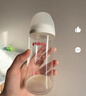 贝亲（Pigeon）玻璃奶瓶宽口径防胀气240ml M号奶嘴 3月+ AA187  实拍图